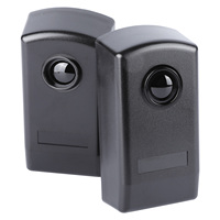Capteur de faisceau infrarouge photocellule IP65 efficace, portée extérieure de 20 m, anti-éblouissement pour portail et porte anti-pincement