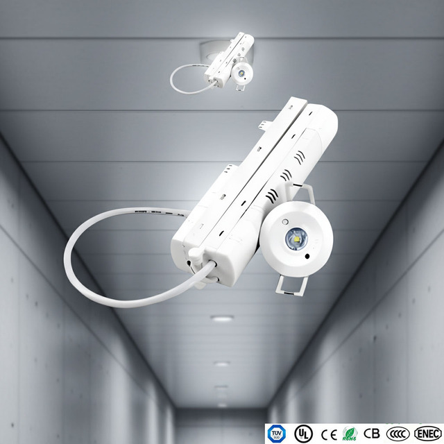 Shanghai Baiyi LED Emergency Down Light IP20 6500K Self-contained 3H Emergency Commercial Use
