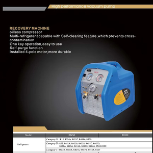 Hochwertige elektrische Klimaanlage <span class=keywords><strong>Gas</strong></span> rückgewinnung maschine für Auto AC Kältemittel entfernung Kältemittel Gaslade maschine - Product Image 1