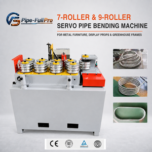 Machine à cintrer les arches de serres pour la formation de tunnels végétaux, pour la création de cerceaux à petits et grands rayons à partir de tubes d'acier ronds pour les exploitations agricoles - Product Image 1