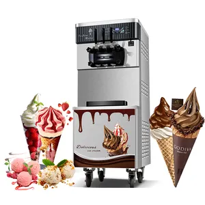 Máquina de sorvete com preço mais baixo, bloco de peças para máquina de sorvete, máquina de sorvete, placa fria, roda de tawa