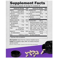 Capsules de Vitamine C en Gros, Sans OGM, Sans Gluten, 60 Comprimés, Complément Alimentaire, Soutien au Bien-être pour la Nutrition Adulte, Exportation