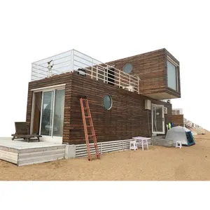 JS08 40 sqm Big Space Container House Modular Prefab Home with Bathroom , Living Room, Kitchen