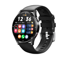 Montre connectée de fitness DM14 pour femmes, 1.32 pouces, 360x360 pixels, rappel de santé