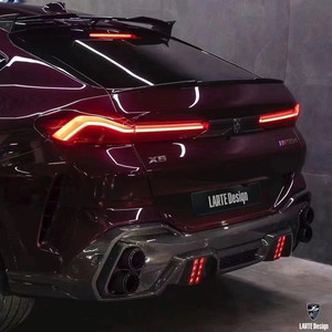 Kit Carrozzeria in Fibra di Carbonio Stile LD di Alta Qualità: Labbro Anteriore, Labbro Posteriore, Spoiler, Diffusore, Cofano e Minigonne Laterali per <span class=keywords><strong>BMW</strong></span> <span class=keywords><strong>X6</strong></span> G06 - Product Image 4