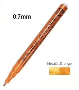 Rotulador Acrílico Metálico Flash para Modelismo Gundam, Punta Plana de 6mm, Manual, para Manualidades en Papel y Graffiti - Product Image 4