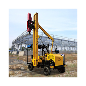 2024 Trung Quốc giá rẻ giá đường cao tốc hộ Lan Tôn sóng chất lượng cao thủy lực lỗ khoan quang điện năng lượng mặt trời cọc - Product Image 3