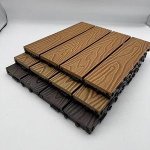 Baldosas de Madera Sintética WPC con Relieve 3D de Alta Calidad, 30x30cm, para Terraza, Jardín, Patio, Sistema de Encaje, DIY - Product Image 2