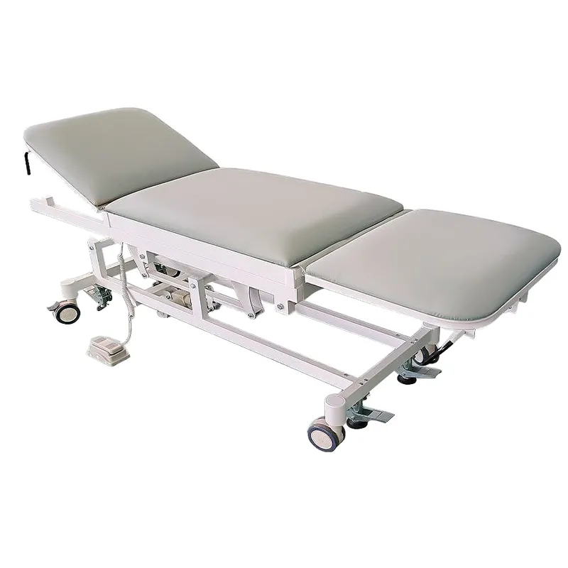 Jinekolojik çelik hastane yatakları muayene doktor elektrikli ultrason muayene masası klinik muayene kanepe yatak