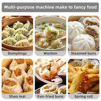 Machine automatique de fabrication de feuilles de Papad, Momo, Chapati, Tortilla, Samosa, Dumpling, Empanada et Roti, avec taille réglable