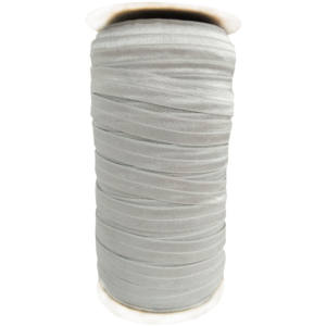 Ripiegamento su <span class=keywords><strong>nastro</strong></span> elastico per abbigliamento intimo <span class=keywords><strong>reggiseno</strong></span> elastico di colore solido elastico per cucire <span class=keywords><strong>nastro</strong></span> elasticizzato per fiocco per capelli - Product Image 3