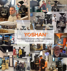 Torréfacteur de café Yoshan grande capacité 6kg 10kg 12kg, machine de torréfaction industrielle à contrô<span class=keywords><strong>le</strong></span> intelligent pour usine de traitement du café - Product Image 6