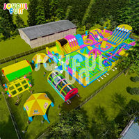 JOYFUL FUN Parc d'attractions gonflable sur le thème des Transformers