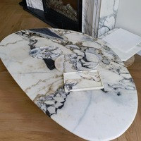 Grande dalle de marbre naturel blanc Ocean Storm Elephant pour revêtements de sol de villas, murs décoratifs, revêtements extérieurs et escaliers Zhongshi