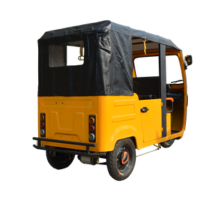 Toldo cubierto de 3 ruedas Toktok Bajaj Motor Triciclo Taxi Tuk Gasolina Trimoto Triciclo de pasajeros - Product Image 6
