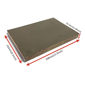 Papan Garukan Kucing dari Kertas Ramah Lingkungan, Tahan Lama, Hemat Biaya, dengan Kemasan Karton Anti-Robek yang Dapat Diganti, untuk Penggunaan Dalam Ruangan Klasik - Product Image 2