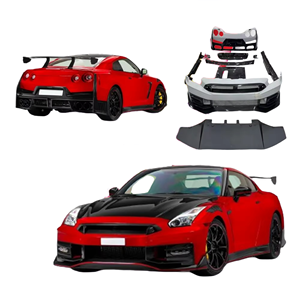สำหรับ Nissan <span class=keywords><strong>GTR</strong></span> 2008-2020 R35 Facelift ชุดแต่งสไตล์ <span class=keywords><strong>Nismo</strong></span> ปี <span class=keywords><strong>2024</strong></span> ชุดแต่งรอบคัน Skyline คุณภาพสูง คาร์บอนไฟเบอร์ กันชน สปอยเลอร์ ดิฟฟิวเซอร์ - Product Image 1