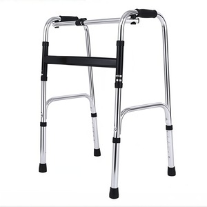 รถช่วยเดินแบบพับได้ Jinming Chenxi Walker ทำจากสแตนเลส เหมาะสำหรับผู้สูงอายุ ใช้สำหรับฟื้นฟูสมรรถภาพที่บ้าน - Product Image 1