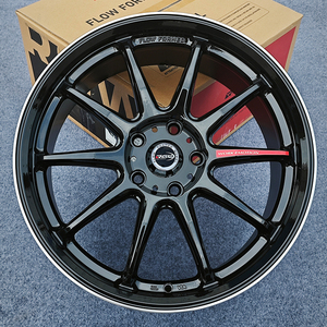 Jantes en alliage d'aluminium pour voiture de tourisme, 5x100, 5 trous, 5x108, fabricant, jante profonde, flow form, rin, 18 pouces - Product Image 3