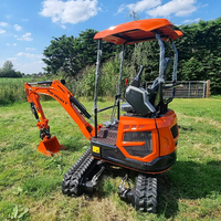 Pengiriman Gratis Excavator Mini 2 Ton 3,5 Ton EPA Sempurna untuk Tugas Pertanian dan Rumah Tangga, Mesin Berkualitas