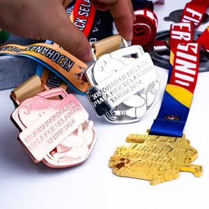 Médailles personnalisées en or, argent et zinc, avec logos sur mesure, pour la natation, les sports et les marathons – Vente chaude - Product Image 6