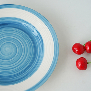 Assiette à dîner en porcelaine vintage, motif entièrement émaillé, écologique, style mignon, taille personnalisée, <span class=keywords><strong>service</strong></span> de table pour la maison, fête, restauration - Product Image 5