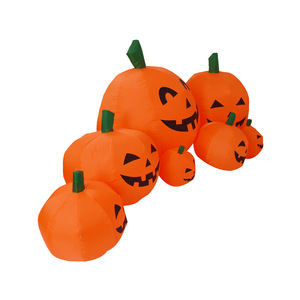 Decoraciones navideñas de Halloween Calabazas de Halloween de gran tamaño Luces decorativas de otoño Cubos de <span class=keywords><strong>calabaza</strong></span> de Halloween inflados - Product Image 4