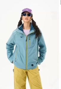 Chaqueta Cortavientos Tres en Uno con Capucha y Cremallera, Transpirable, Impermeable, para las Cuatro Estaciones, para Hombres y Mujeres, para Senderismo al Aire Libre - Product Image 6