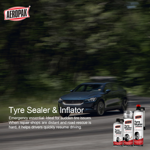 AEROPAK heißer verkauf MSDS reifen punktion versiegelung <span class=keywords><strong>spray</strong></span> Emergency Tire Sealer & Fix - Product Image 4