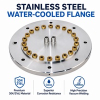 Bride de traversée multi-ports en acier inoxydable 304/310/316 sur mesure, refroidie par eau, pour usage industriel, logique de vide complexe, OEM