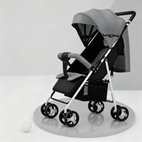 Poussette de voyage légère, pliable et portable avec auvent pare-soleil, couleur personnalisée