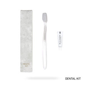 Kit de soins personnels jetable personnalisé avec logo OEM pour hôtels et complexes hôteliers, comprenant un kit de brosse <span class=keywords><strong>à</strong></span> dents <span class=keywords><strong>à</strong></span> usage unique - Product Image 3