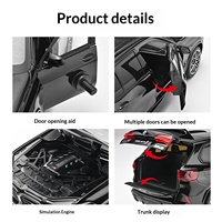 Vente Flash : Modèle de Voiture X5 M à l'Échelle 1:24, Réplique en Alliage Métallique de Haute Qualité, Décoration, Jouet Unisexe, Voitures Miniatures en Gros