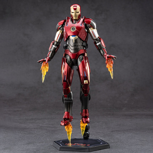 Nuovo 2026 ZT Zd Toys Iron Man Originale Autentico Edizione 10° Anniversario <span class=keywords><strong>Marvel</strong></span> - Iron Man Mk16 Non Luminoso <span class=keywords><strong>Action</strong></span> <span class=keywords><strong>Figure</strong></span> 1/10 - Product Image 6