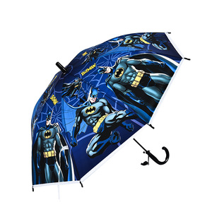 מטריית גשם לילדים מפוליאסטר שקופה עם חלון שקוף, הדפס נסיכה מצוירת, 19 אינץ', עמידה במים - Product Image 5