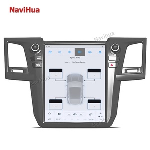 วิทยุติดรถยนต์ NAVIHUA ขนาด 12.1 นิ้ว ระบบ Android พร้อมระบบนำทาง GPS เครื่องเล่นมัลติมีเดีย วิทยุติดรถยนต์พร้อมวิดีโอ สำหรับรถยนต์โตโยต้า ฟอร์จูนเนอร์ ไฮลักซ์ รุ่น Tesla Style - Product Image 6