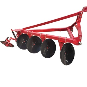 Arado de Discos Trasero para Tractor de Servicio Pesado para Terrenos Secos y Húmedos, Arado de Discos de 3 Puntos para Remover la Tierra en Campos Agrícolas - Product Image 1