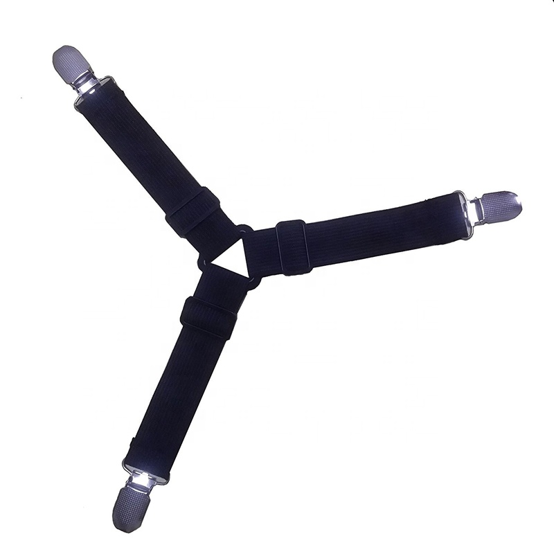 Зажимы для постельного белья, Нескользящие треугольные регулируемые зажимы для простыни, держатель для одеял