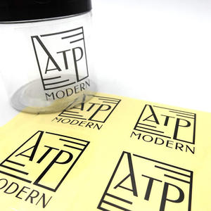 Tùy chỉnh bao bì rõ ràng Hot stamping nhãn in quảng cáo tạo ra tư nhân logo nhựa không thấm nước Vinyl Sticker - Product Image 6