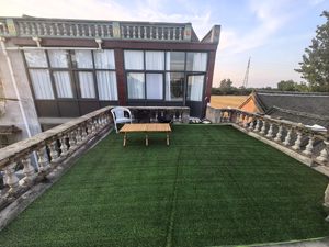 Césped Artificial para Exteriores, Césped Sintético, Alfombra Verde, Aspecto Natural, Tacto Realista - Product Image 5