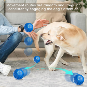 Juguete Interactivo Electrónico para Perros y Gatos, Pelota Inteligente con Movimiento Automático, Salto y Rotación, Silicona Ecológica, Estilo Moderno y Lujoso - Product Image 6
