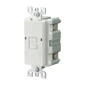 Shanghai Linsky 20A 125V 2LED Household Socket GFCI Receptacle Wall Outlet faceless GFCI