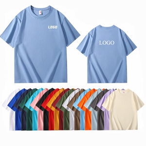180gsm 100%Cotton Custom Printing Logo Tee Stylish Regular Fit Team Activities Promotion Clothing Mens Graphic Activity T Shirts