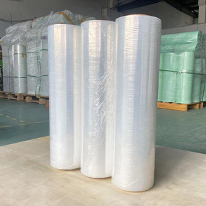 Film étirable PE transparent Sumante de Suzhou, épaisseur personnalisable, emballage industriel pour palettes, imperméable, anti-poussière, protecteur - Product Image 1