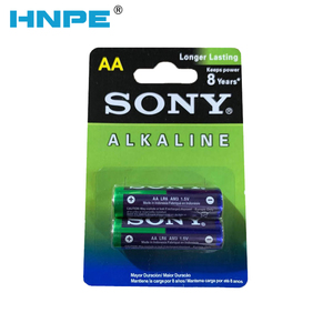 Msds Oem Industrial Precio barato Super Triple a Aaa 7 Am4 1,5 V 4 Paquete de blíster Pila seca Batería primaria Alcalina Lr03 para control remoto