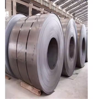 Bobina de Acero al Carbono Laminado en Caliente, Estándar ASTM, Materia Prima Metálica Industrial