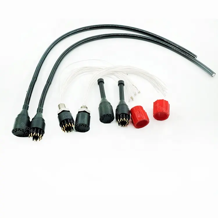 underwater MCIL-21-F MCBH-21-M wet cable IP68 ip69K pluggable 21 pin male female subsea Subconn wire robot connector