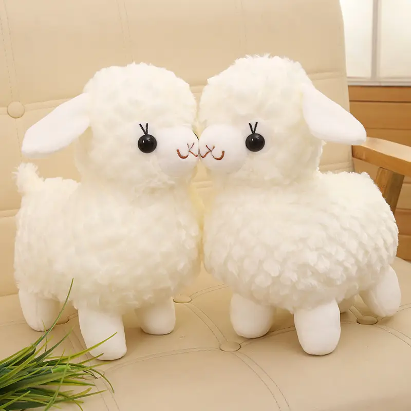 Meilleur cadeau d'anniversaire pour bébé mignon petit agneau en peluche jouets en peluche mouton jouets en peluche