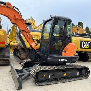 Mini-excavatrice Kubota Kx161 d'occasion, d'origine japonaise, 6 tonnes, hydraulique, sur chenilles, avec certifications CE et EPA, à vendre - Product Image 6