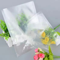 Stock pochette transparente en nylon pour cornue emballage sous vide en plastique sacs scellants pour aliments stockage thermoscellé pour congélateur gravure imprimée
